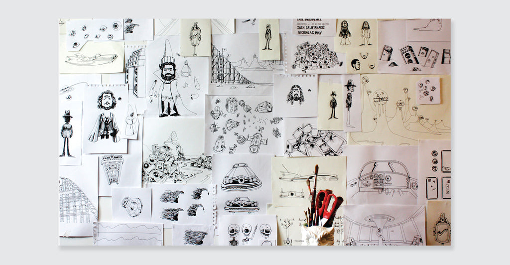 Drawn in Stereo: Spread #10