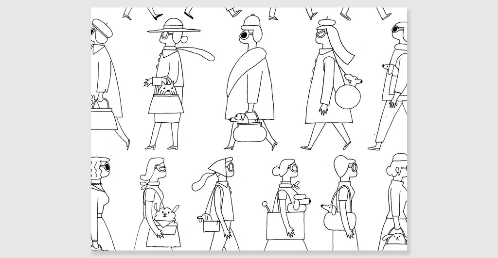 Paris Coloring Book: Spread #3