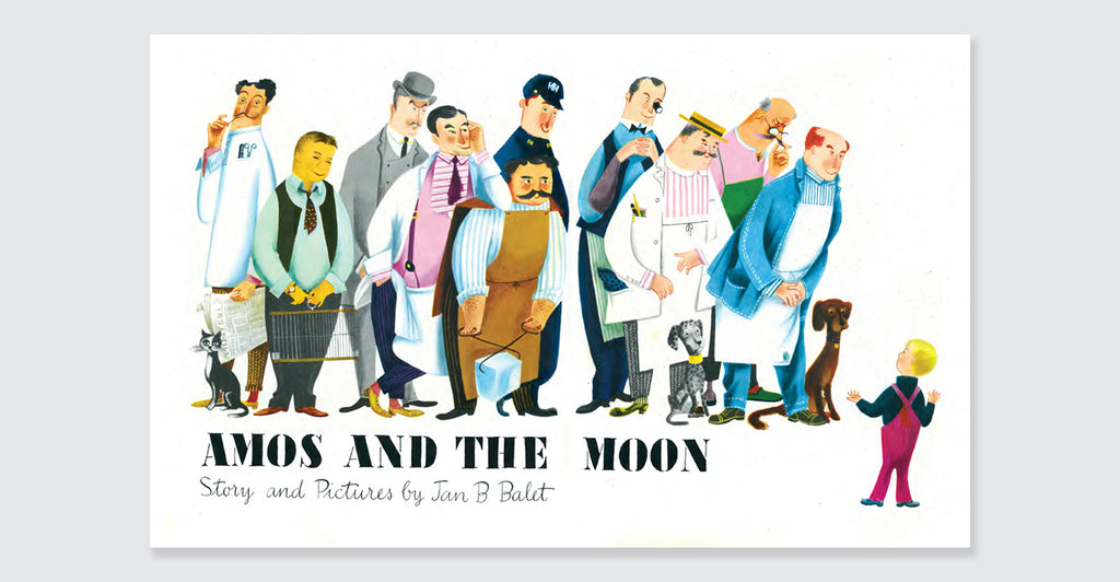 Amos and the Moon: Spread #2