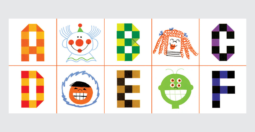 Ed Emberley Alphabet Blocks: Spread #2