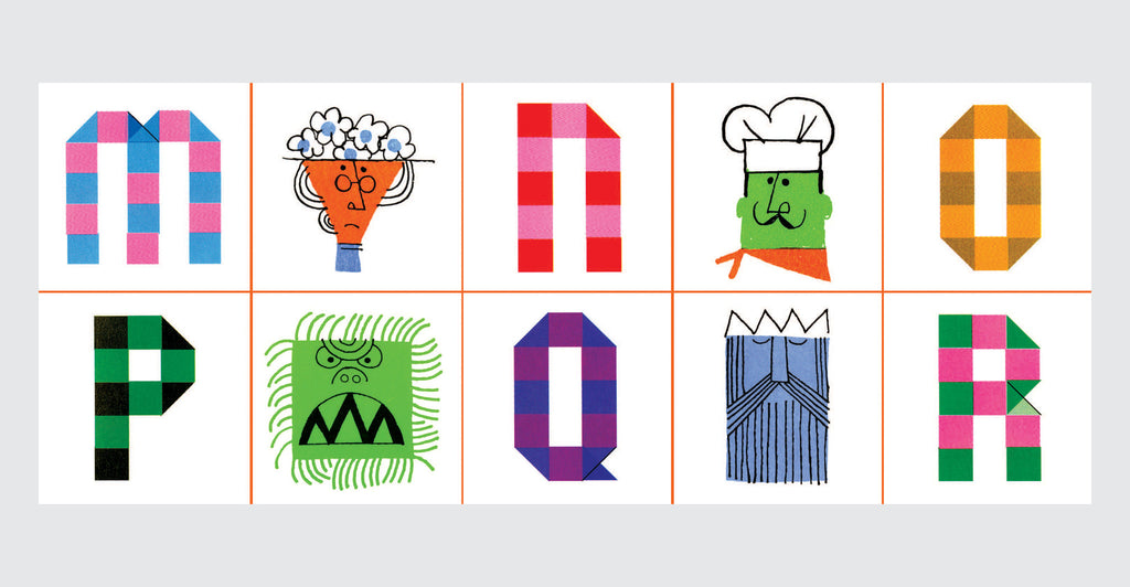 Ed Emberley Alphabet Blocks: Spread #4