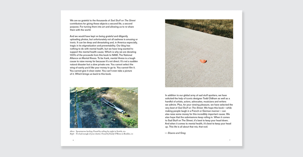 Sad Stuff on The Street: Spread #4