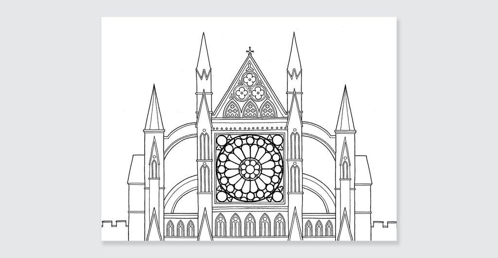 London Colouring Book: Spread #7