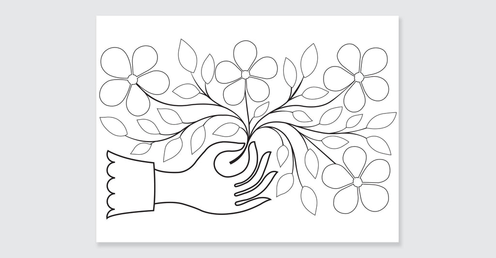 Alexander Girard Coloring Book: Spread #7