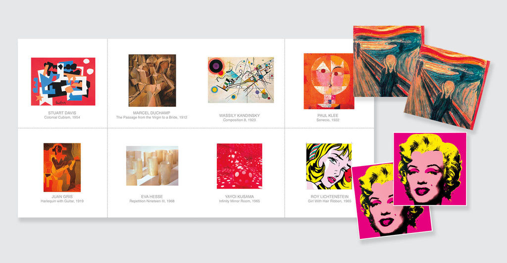 Modern Art Memory Game: Spread #2