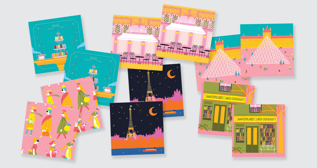 Paris Memory Game: Spread #2
