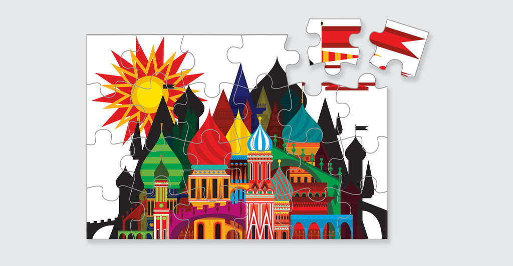 Imaginary Castle Giant Floor Puzzle: Spread #2