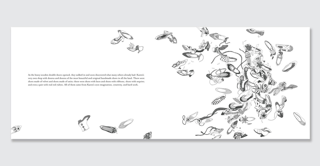 The Red Shoes: Spread #6