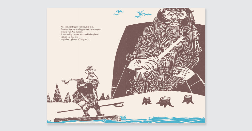The Story of Paul Bunyan: Spread #3