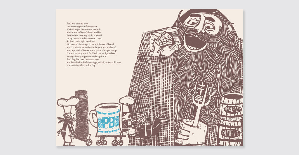 The Story of Paul Bunyan: Spread #4