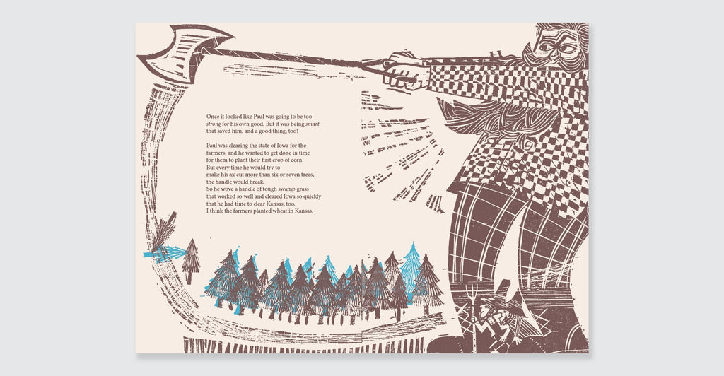 The Story of Paul Bunyan: Spread #5