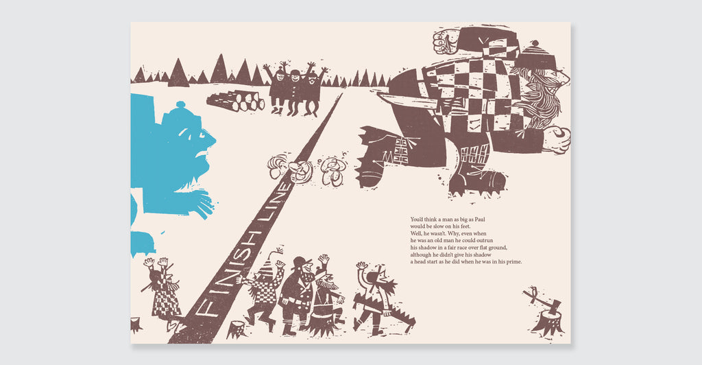 The Story of Paul Bunyan: Spread #6