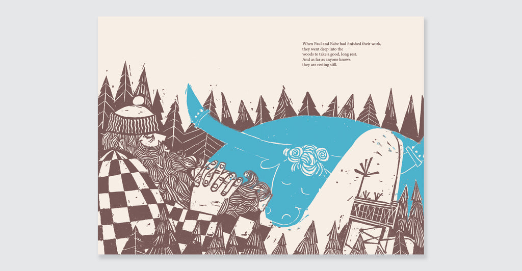 The Story of Paul Bunyan: Spread #10