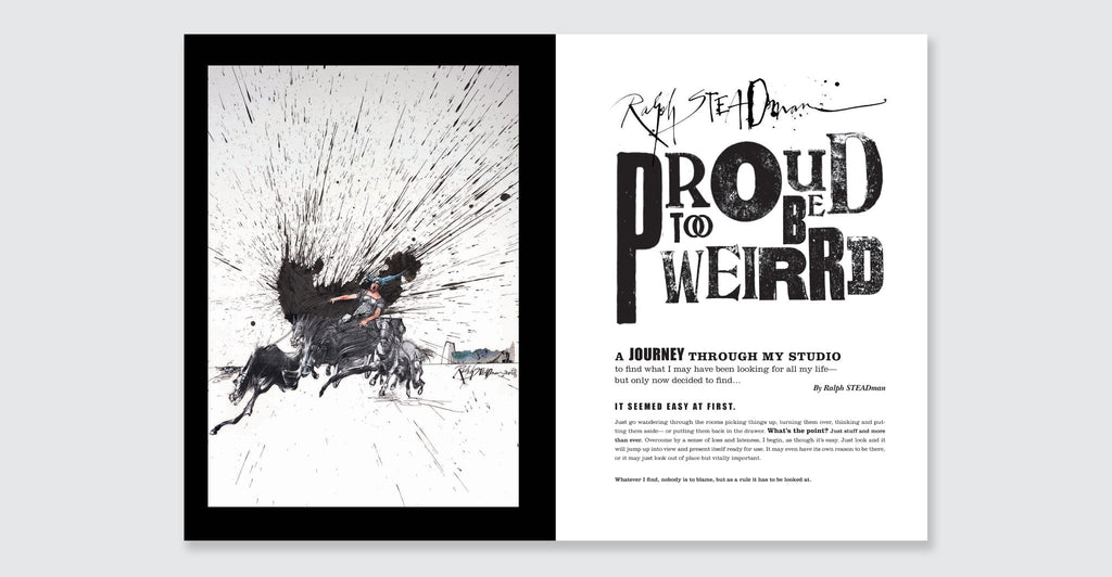 Ralph Steadman: Proud Too Be Weirrd: Spread #2