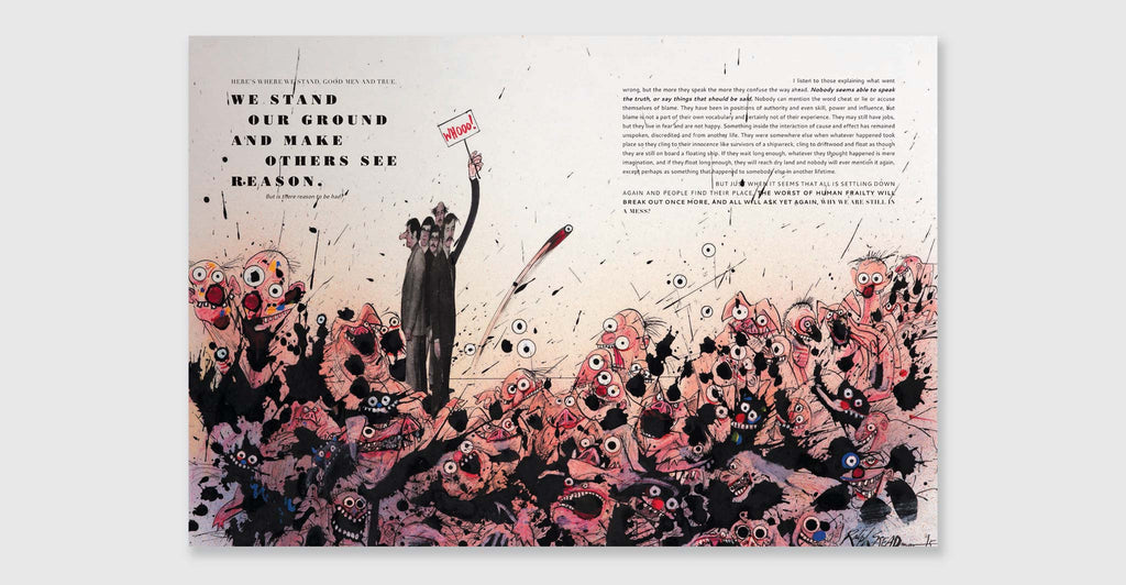 Ralph Steadman: Proud Too Be Weirrd: Spread #7