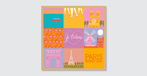 Paris Memory Game