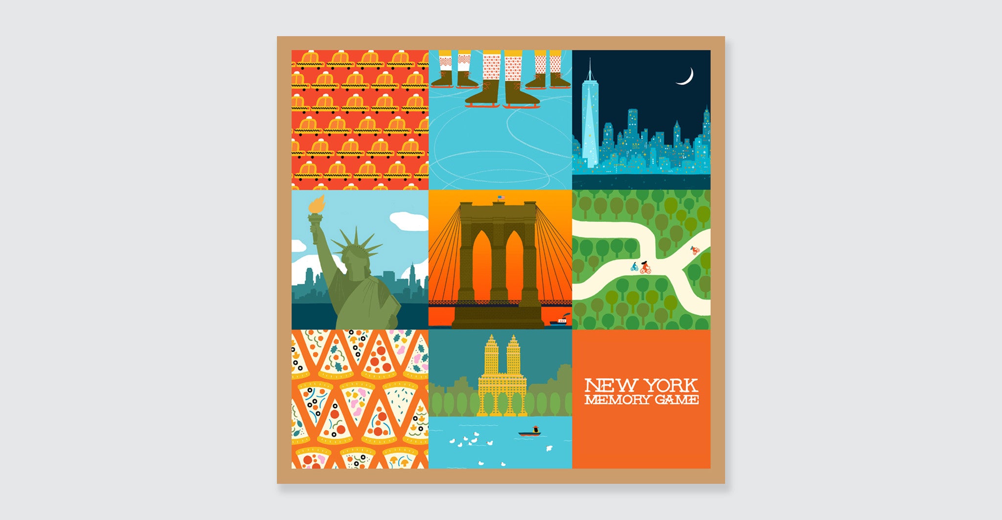 New York Memory Game | AMMOBooks.com