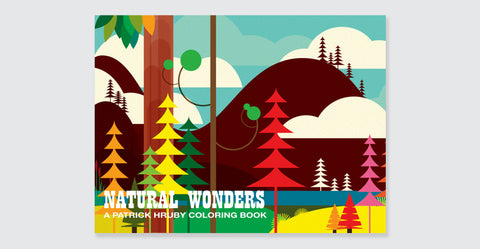 Natural Wonders: A Patrick Hruby Coloring Book