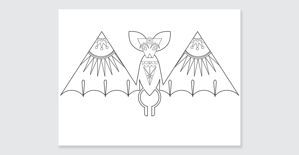 Natural Wonders: A Patrick Hruby Coloring Book: Spread #9